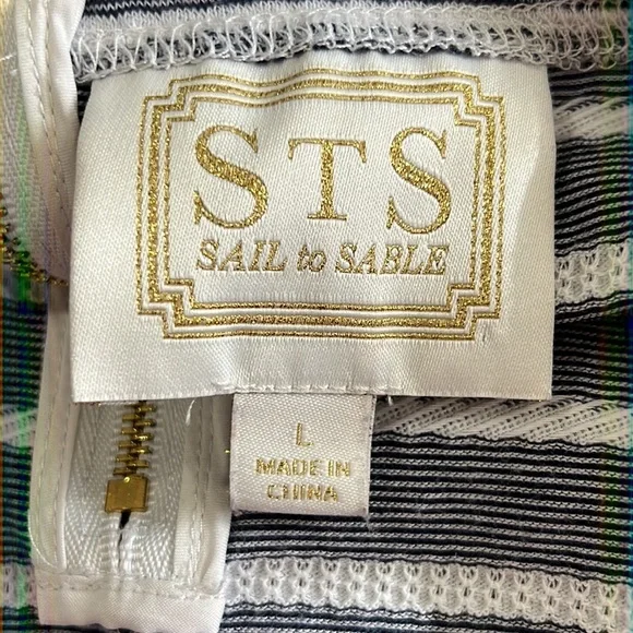 Sail to Sable dress size large - Picture 7 of 8